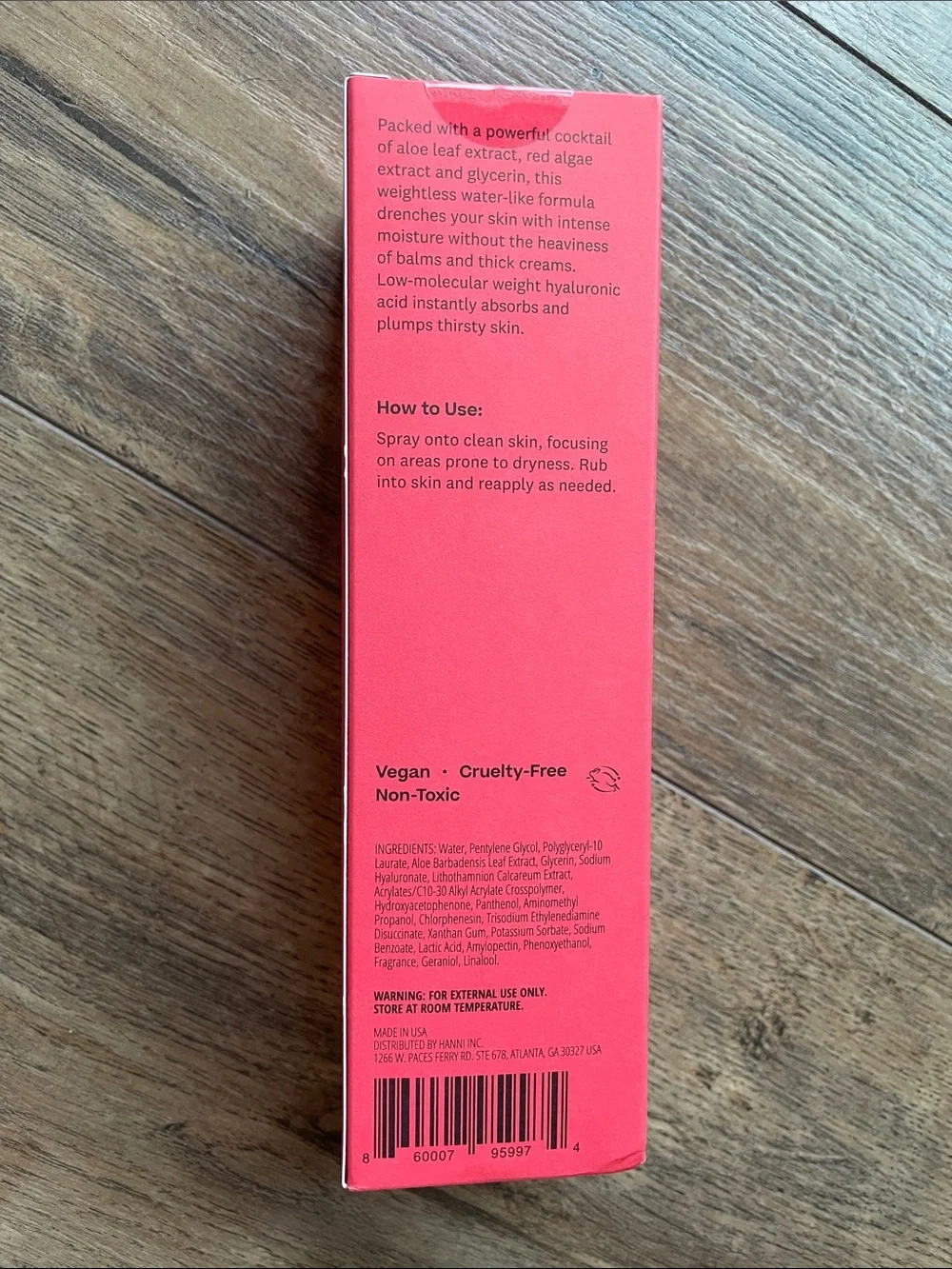 Hanni Water Balm Body Mist